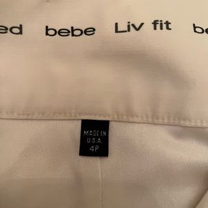 Bebe dress pants size 4P